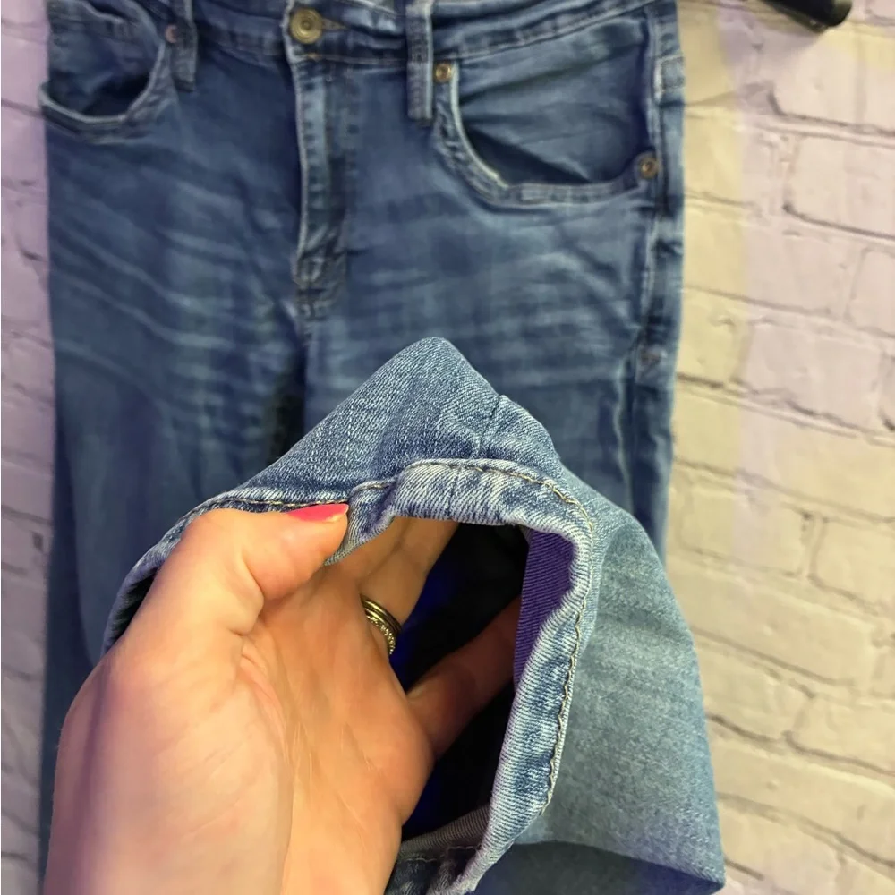 BKE Men’s Jake Straight Leg Denim Stretch Jeans Blue Medium Wash Casual Size 34L
